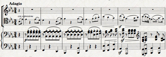Beethoven: Piano Trio Op.11 'Gassenhauer Trio' II Adagio Music thumbnail